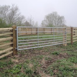 Steel Field Gates