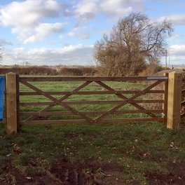 Wooden Field Gates