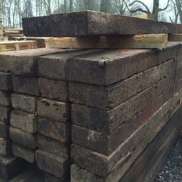 Creosoted Railway Sleepers